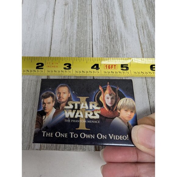Star Wars "The Phantom Menace" Promotional Pin 2000 Lucasfilm Pinback - Picture 4 of 5
